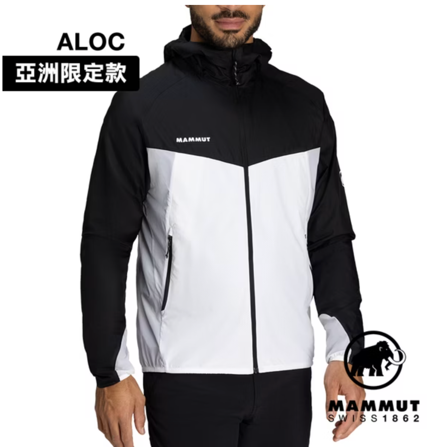 Convey WB Hooded Jacket AF - Black/White