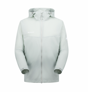 Glider 2.0 WB Hooded Jacket AF 日系輕量防潑水連帽外套 (男款) - Silver sage