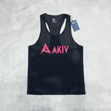 AKIV Racing Singlet Unisex - Black