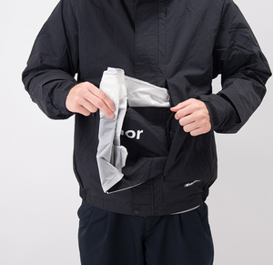 Urban utility storage bag jacket