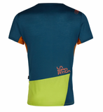 Grip T-shirt M Lime Punch/Storm Blue