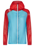 Briza Windbreaker Jkt Women's (Malibu Blue/Hibiscus)