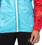 Briza Windbreaker Jkt Women's (Malibu Blue/Hibiscus)