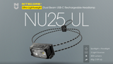 NU25 UL  (Rechargeable headlamp)(400 lumens)(可充電頭燈)