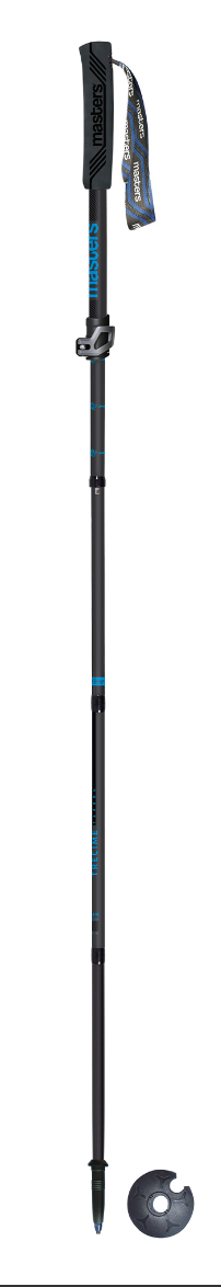 Trecime carbon pole (110-130cm)