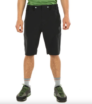Scout Short M (Black)(lightweight hiking shorts)