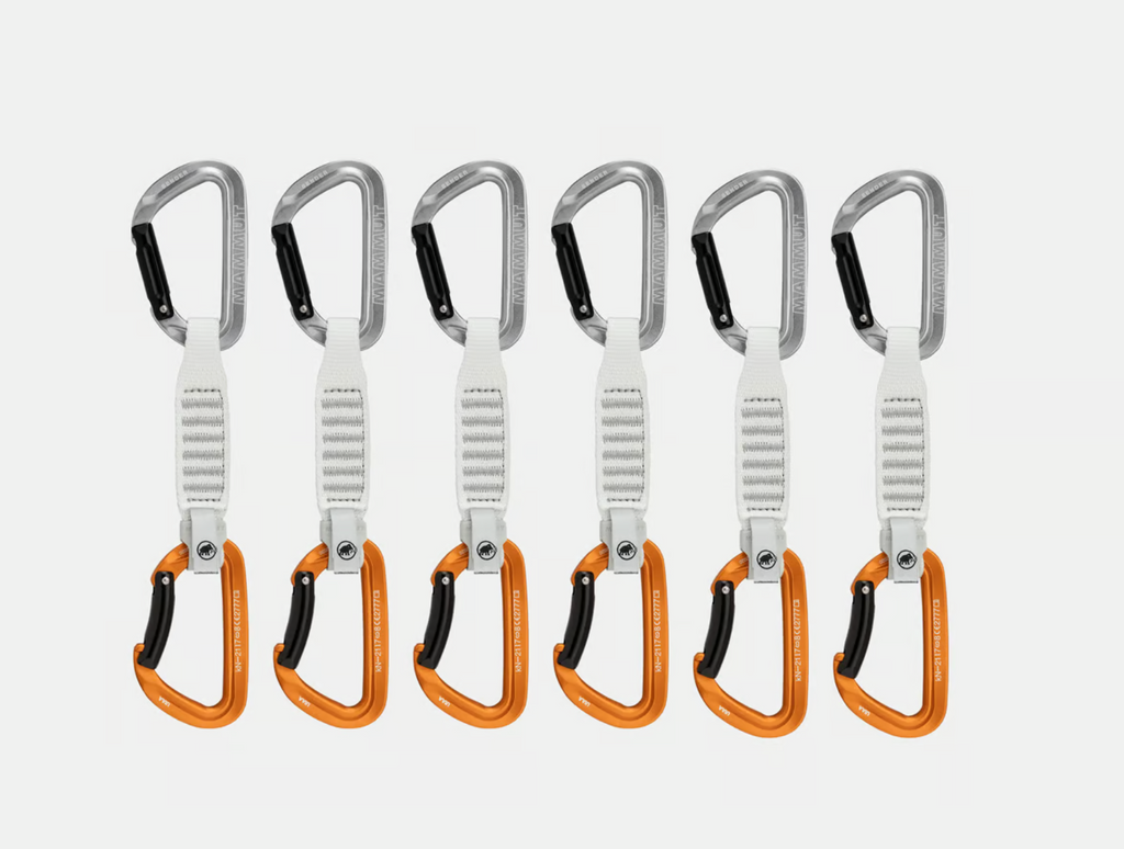 Trango Vector Quickdraws - 12cm & 24cm Climbing Quickdraws (6-Pack Options)