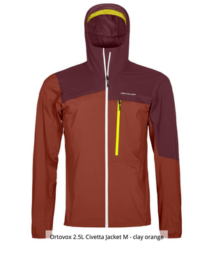 2.5L CIVETTA JACKET M  - Clay Orange