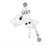 DUAL CONNECT ADJUST (Adjustable single lanyard )(2025)