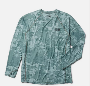 Crater Lake Long Sleeve Crew - Glacial