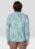 Crater Lake Long Sleeve Crew - Glacial
