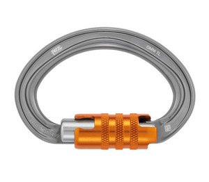 Carabiner OMNI TRIACT-LOCK - Silver