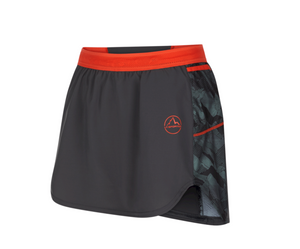 Auster Skirt W - Carbon/Cherry Tomato