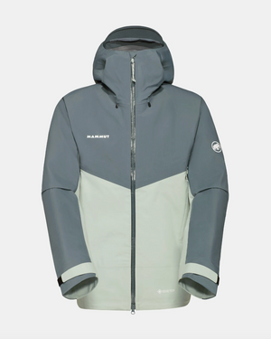 Crater IV HS Hooded Jacket AF Men - Silver sage-strata