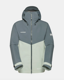 Crater IV HS Hooded Jacket AF Men - Silver sage-strata