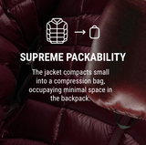 Lumina 200 Down Jkt W - Onyx