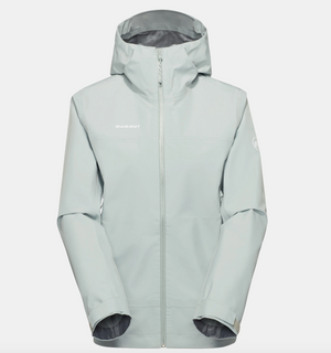 Crater Light HS Hooded Jacket AF Women - Silver sage