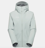 Crater Light HS Hooded Jacket AF Women - Silver sage