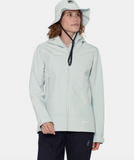 Crater Light HS Hooded Jacket AF Women - Silver sage