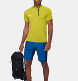 Ducan FL Half Zip T-Shirt AF Men - Acacia