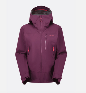 Women's Downpour Mountain Jacket - Mulberry