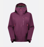 Women's Downpour Mountain Jacket - Mulberry