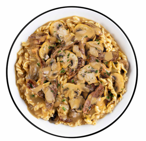 Beef Stroganoff with Cream Sauce
