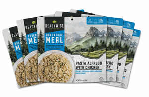 Pasta Alfredo with Chicken Casual Camper