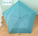 Ultralight umbrella 超潑水納米傘布(半徑20.5吋)(5骨)(98g)