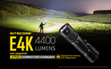 4400 流明手電筒 E4K (Palm-sized Tactical Flashlight ）