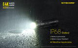 4400 流明手電筒 E4K (Palm-sized Tactical Flashlight ）