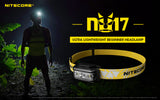 NU17 (Rechargeable headlamp)(130 lumens)(可充電頭燈)