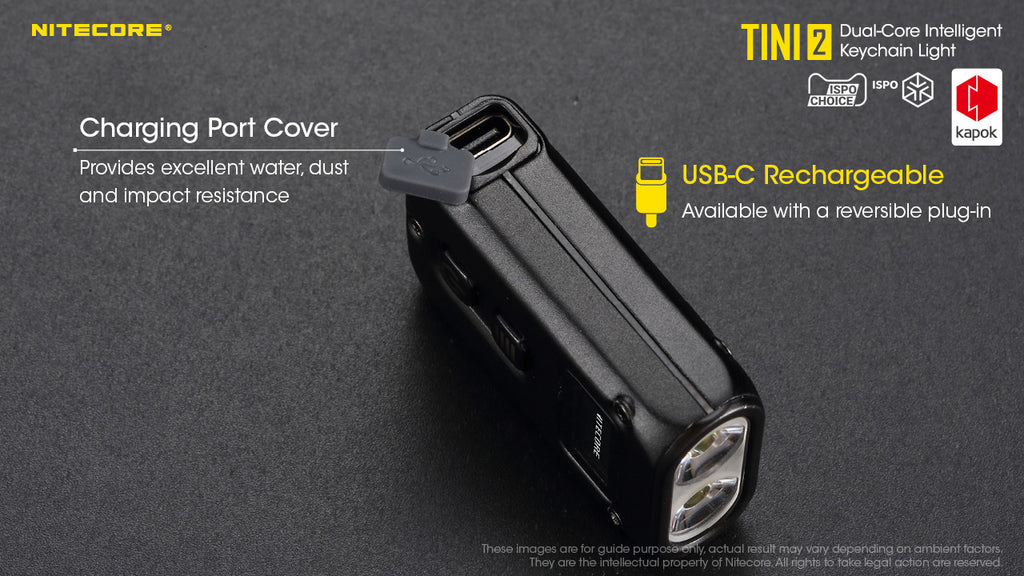 Tini 2 (Keychain flashlight )(500 lumens）