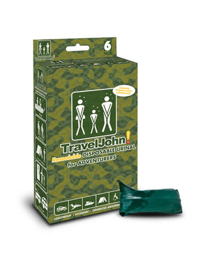 Travel John (Disposable Urinals 6 packs)