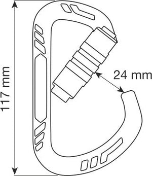 Guide XL2 Lock (Auto-locking carabiner)