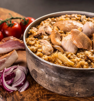 Chicken Korma with rice