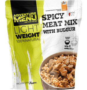 Spicy meat mix with bulgur 脫水糧