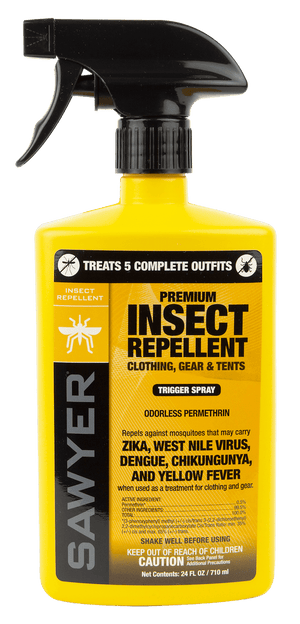 Permethrin Insect Repellent For Clothing Gear and Tents (12oz Pump)