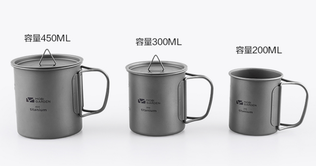 Titanium cups 鈦水杯 (300ml)