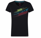 Stripe Evo T-shirt W Black