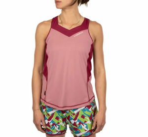 Joy Tank W Blush/Red Plum