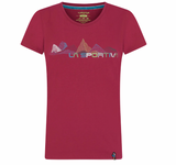 Peaks T-Shirt Red/Plum