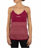 Dance Tank W Red Plum