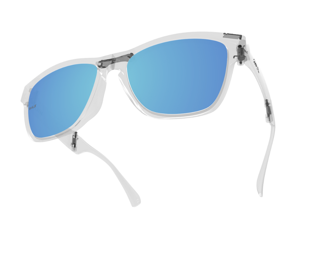 Unfold (Crystal White C6 with Blue Polarized Lens)