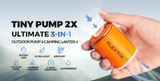 Flextail Tiny Pump 2X 戶外便攜充電式氣泵 （ 3-in-1 Outdoor Pump & Camping Lantern）