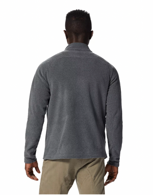 Men's Polartec® Microfleece Full Zip (Foil Grey Heather)