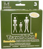 Travel John (Disposable Urinals 3 packs)