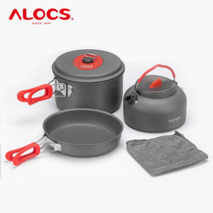 CW-C19T 旅伴2-3人野餐鍋5件套