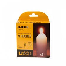 Original candles x3 (9 hours) (For Uco candle lanterns)