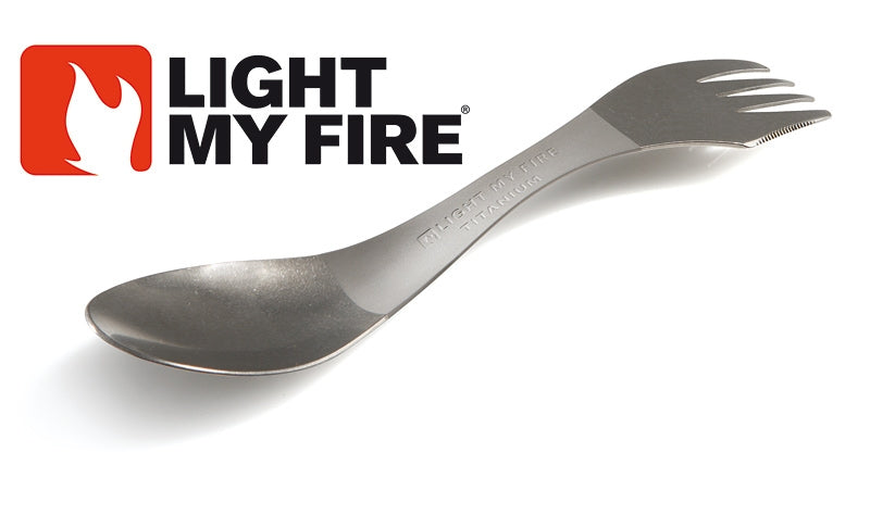 Titan Göffel | Light my Fire Swedish Spork Titanium Titan Göffel | Light my Fire Swedish Spork Titanium